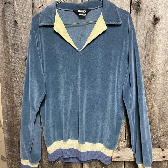 Vintage Velour Shirt - Picture 1 of 3